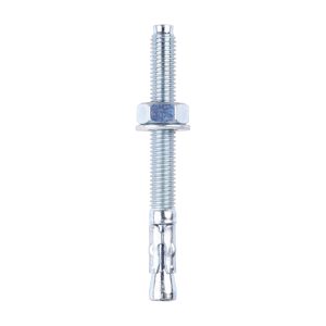 M10x100mm Throughbolt-BZP BOX 50no.