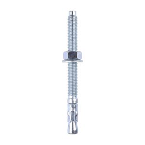 M12x140mm Throughbolt-BZP BOX 25no.