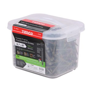 6.7 x 87mm Timber Frame Screw HEX Green TUB 400