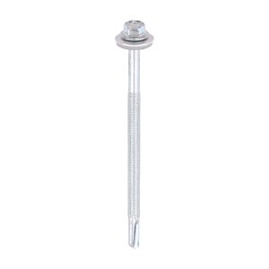 5.5 x 100mm Hex Screw W16 S/DRILL No5 Zinc BOX 100