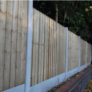 300mm Concrete Gravel Board Smooth Face