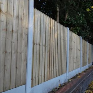 1.823x150mm Concrete Gravel Board Smooth Face