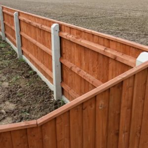 1.8m Recessed Concrete Post