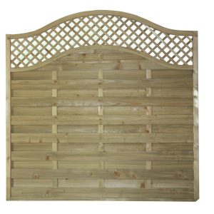 1.8m Sussex Wave Panel 1600/1800/1600 (1.8m Wide)