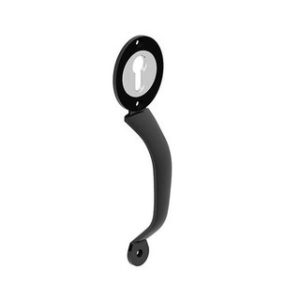 Black Pull Handle for Euro Lock GATEMATE