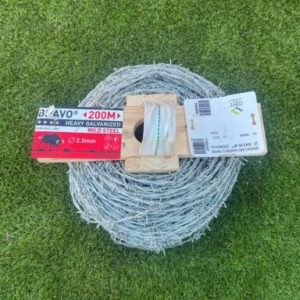 BRAVO Mild Steel Barb Wire 200m 2.50mm