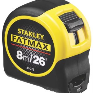 STANLEY FATMAX Tape 8M/26FT Silver