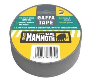 Gaffa Tape 50mm x 50m SILVER
