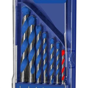 Faithfull 7 Piece Multi-Construction Drill Bit Set