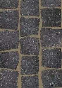 Black Basalt Granite 100mm x 100mm Setts